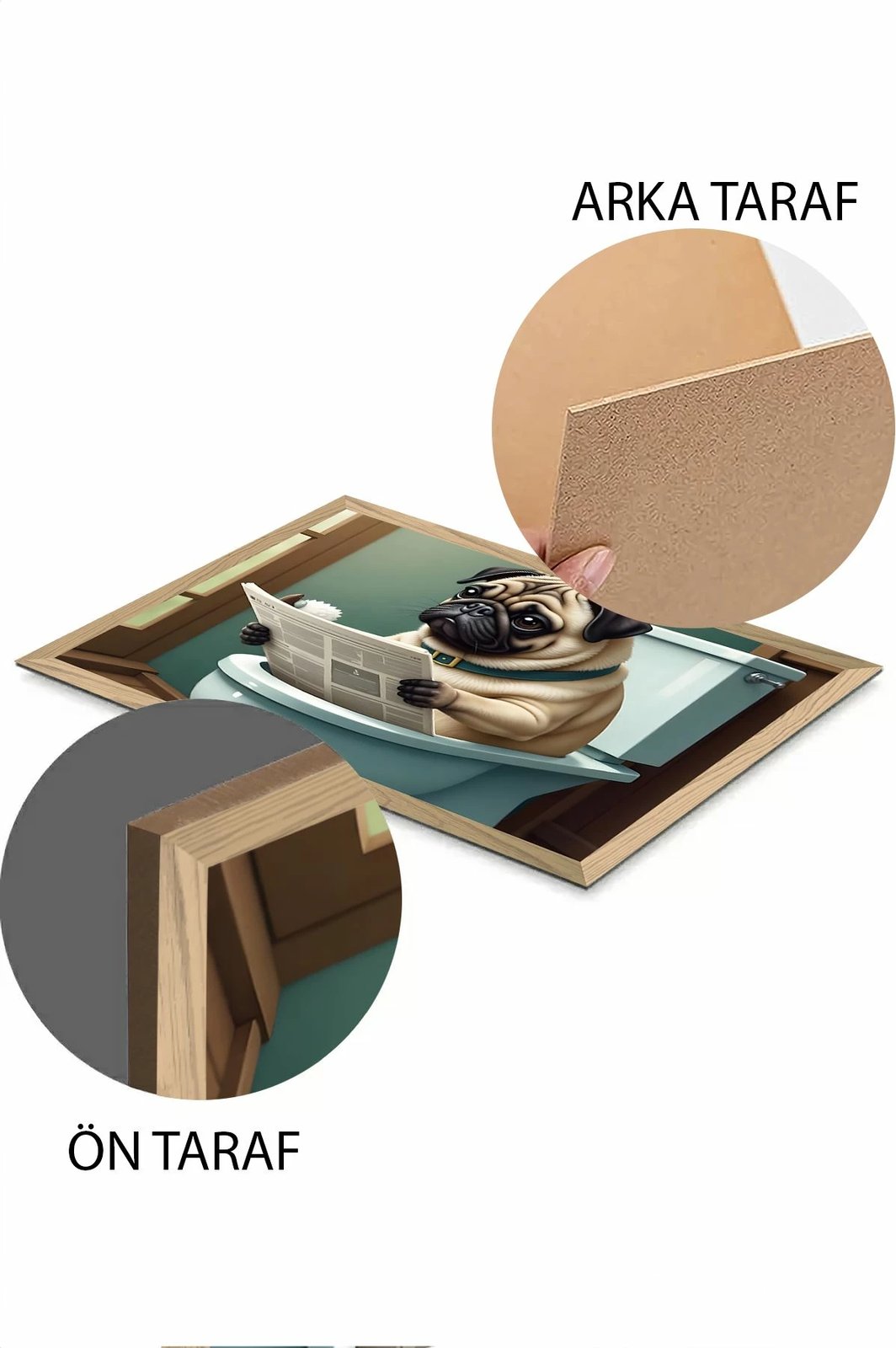 Pikturë dekorative, shumëngjyrëshe, Wallity, Arthynmodelyty2030-17, 20x30cm