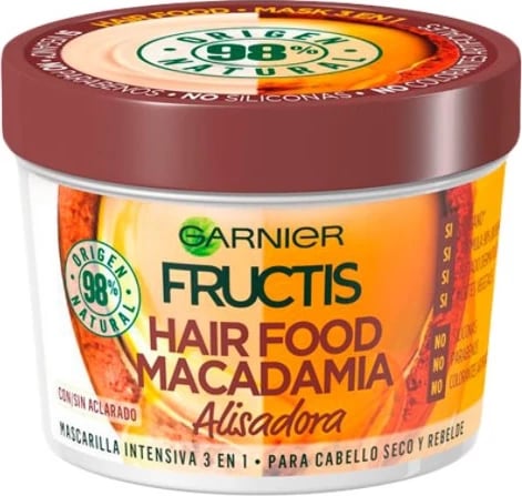 Maskë flokësh Garnier Fructis Hair Food Macadamia unisex 390ml