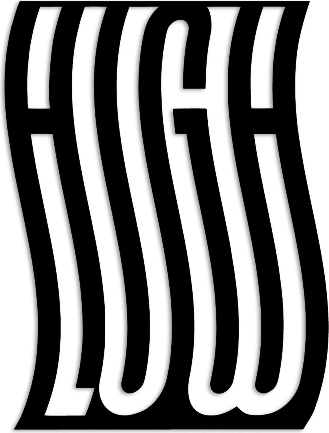 Aksesor dekorativ metalik për mur Wallity, High Low, ngjyrë e zezë