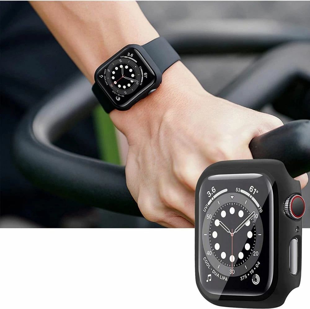 Mbështjellës Tech-Protect Defense360 për Apple Watch 4/5/6/SE 44mm, Zi