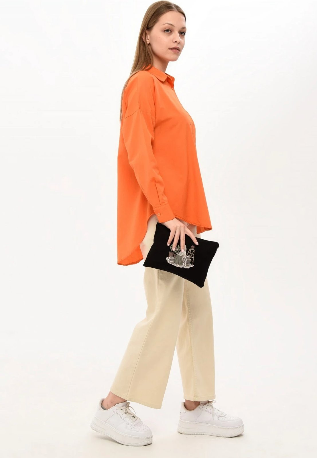 Çantë make-up Zoozie Bags, e zezë, 25x18cm