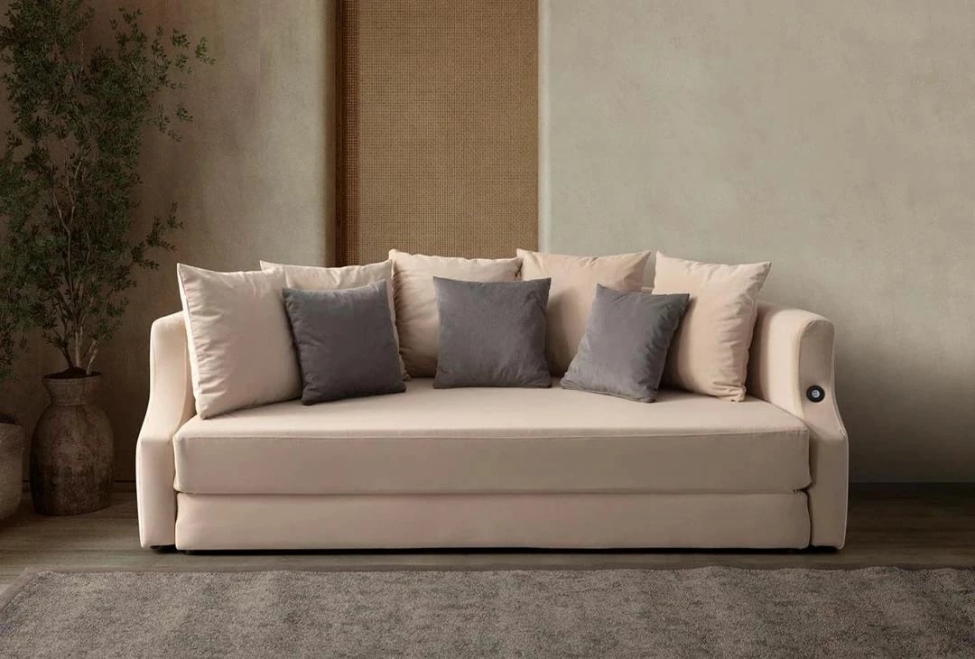 Divan-krevat 3 vendesh Atelier del Sofa, Letto, krem