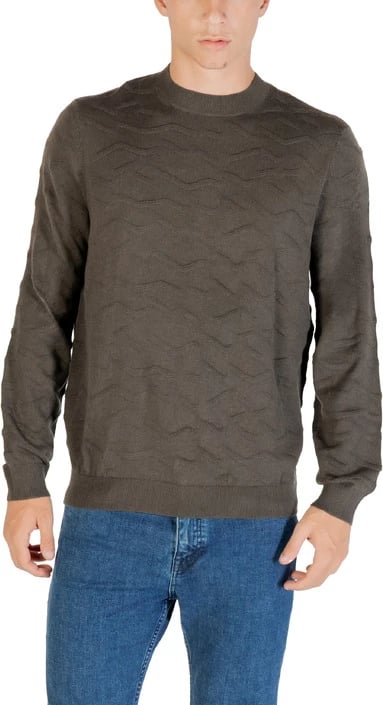 Xhemper për meshkuj Armani Exchange, kafe