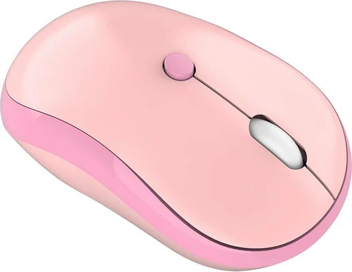 Maus wireless MOFII M5DM, 1600 DPI, 4 butona, Rozë