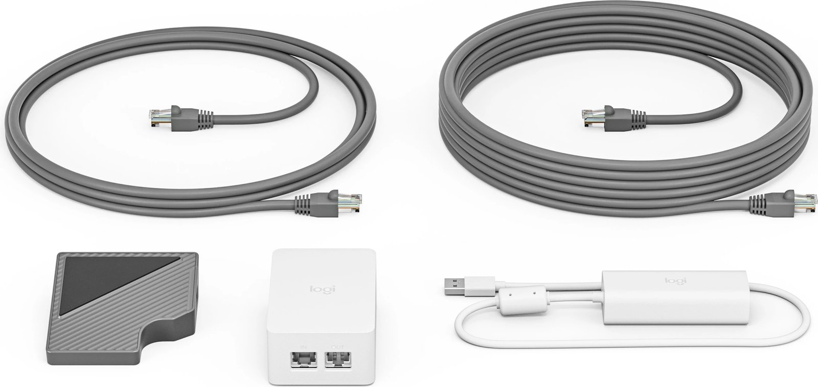 Kit Cat5e Logitech, 40 m, Graphite