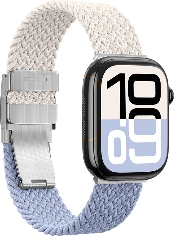 Set rripash AmazingThing Blend Band për Apple Watch 45/46/49mm, Space Blue/Stellar, 2 copë