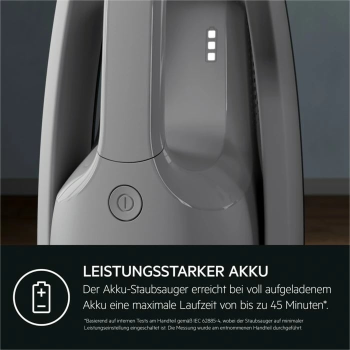Fshesë me korrent stick AEG AS 52AB18UG 5000 Serie, 18V, 2Ah, gri