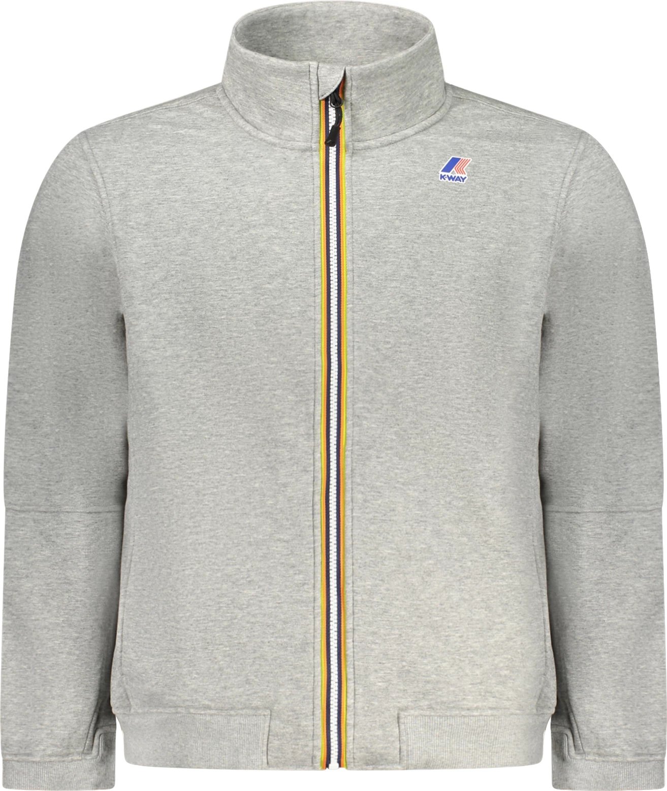 Duks për meshkuj K-WAY me zip, gri