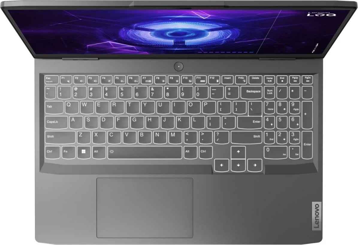 Laptop Lenovo LOQ 39.6 cm (15.6") Full HD Intel® Core™ i5 i5-12450H 16 GB DDR5-SDRAM 512 GB SSD NVIDIA GeForce RTX 4050 Wi-Fi 6 (802.11ax) Windows 11 Home Grey