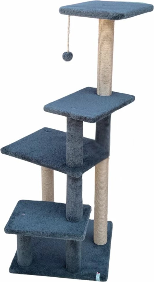 Pllakë gërvishtëse për mace, Paws & Whiskers, Alessi, ngjyrë antracit