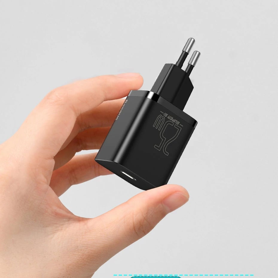 Karikues muri Baseus Super Si 1C, 25W, USB Type-C, i zi Karikues muri Baseus Super Si 1C, 25W, USB Type-C, i zi