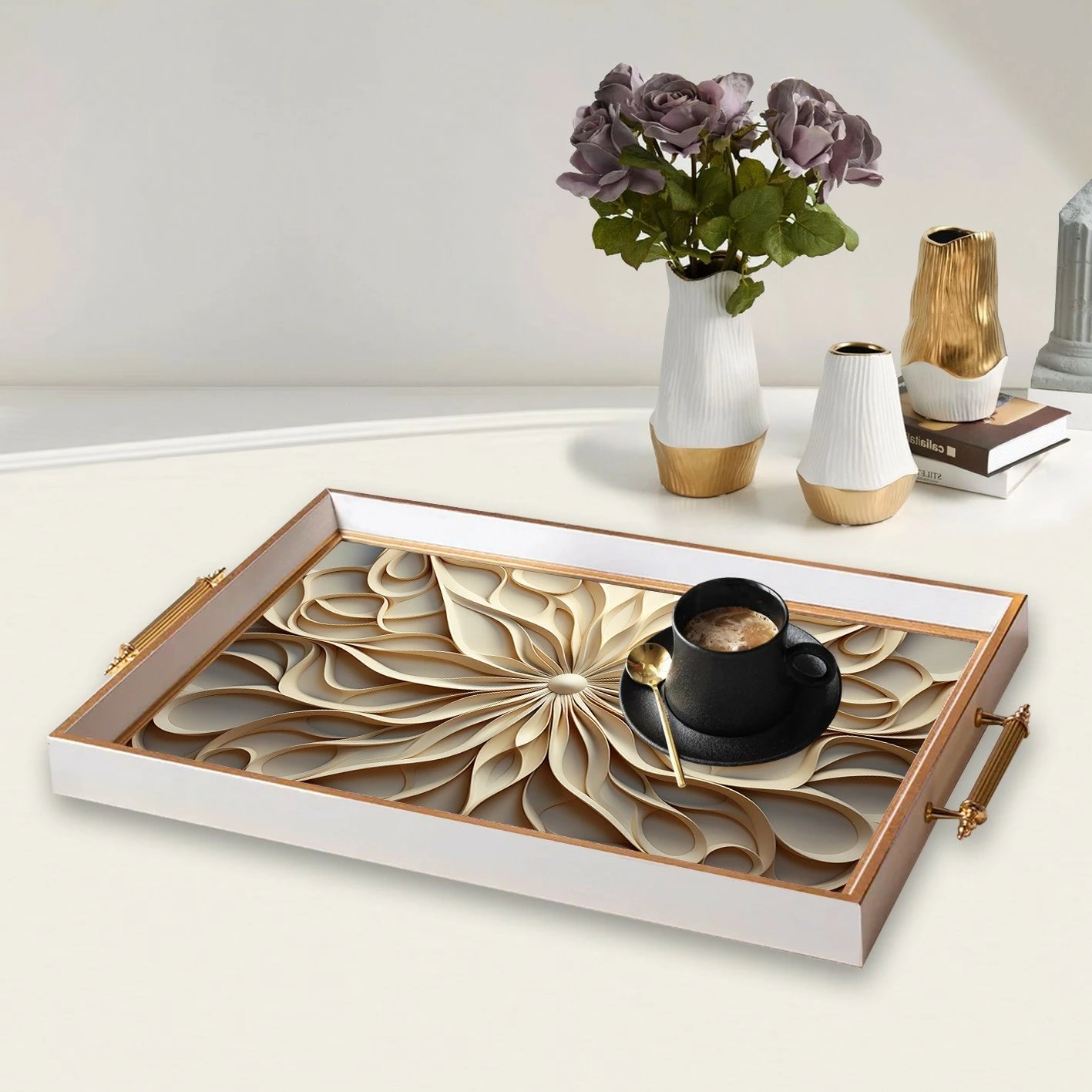 Tabaka qelqi Aberto Design TPB9800, 50 x 29 x 3.5 cm Tabaka qelqi Aberto Design TPB9800, 50 x 29 x 3.5 cm