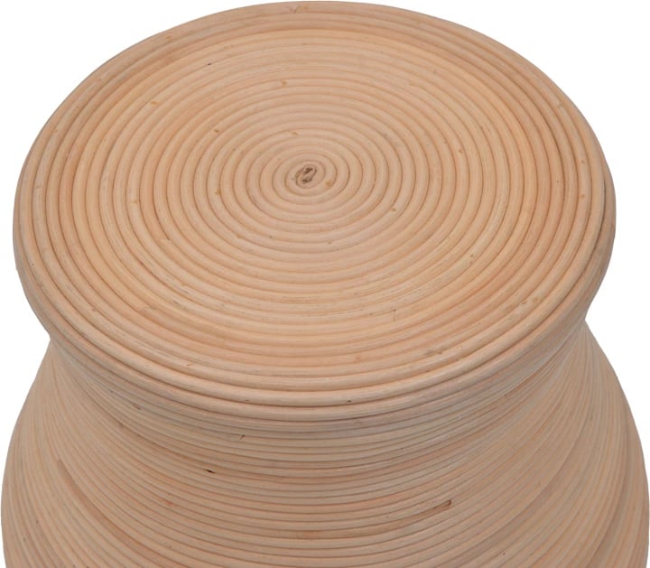 Karrige për bar Bulaten Inart prej rattani, ngjyrë natyrale, D45x45cm