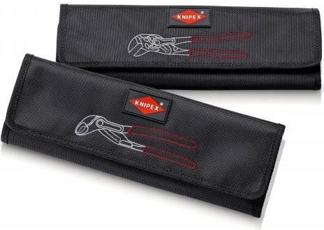 Set klësta Knipex 00 19 55 S6, 3 copë, me mbështjellës, e kuqe