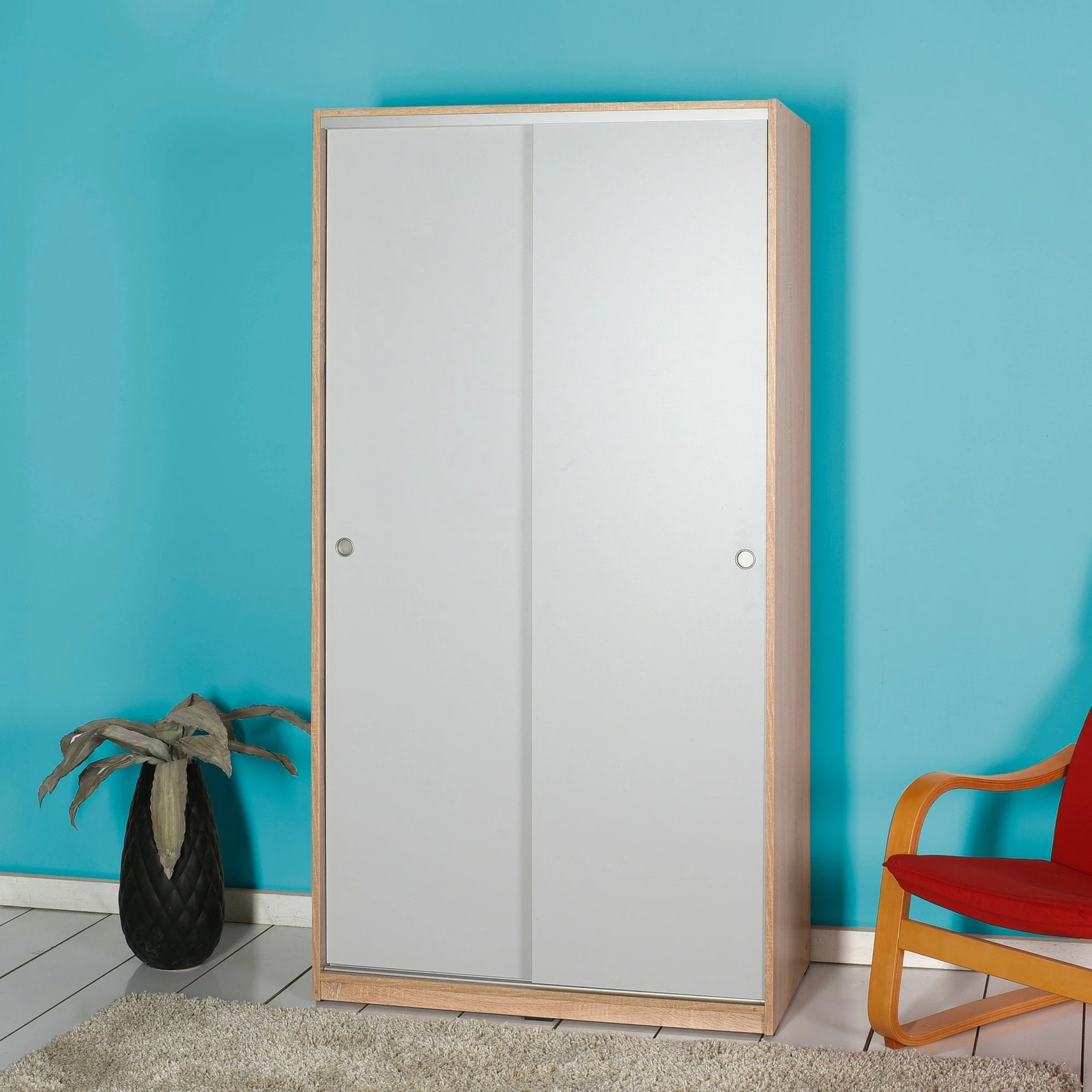 Dollap Hanah Home, SWD-431-SB-2, salmon e bardhë