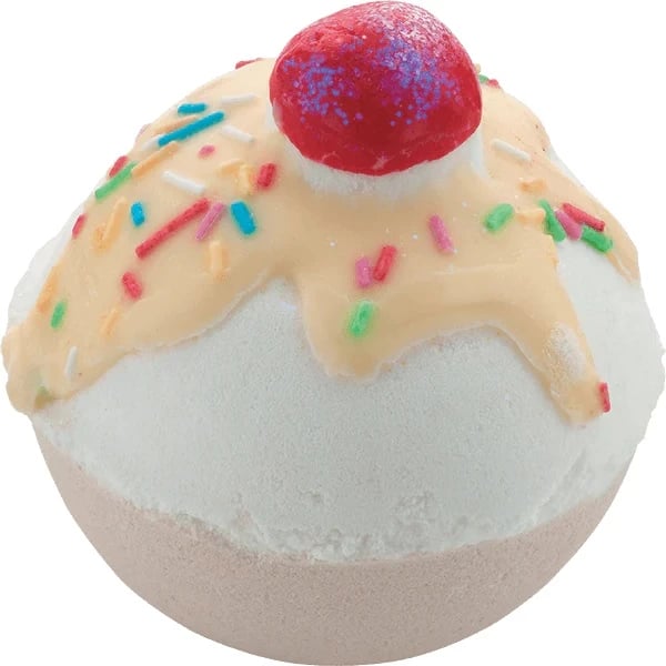 Bombë për banjë Bomb Cosmetics Cherry Bathe-Well Bath Blaster 160g