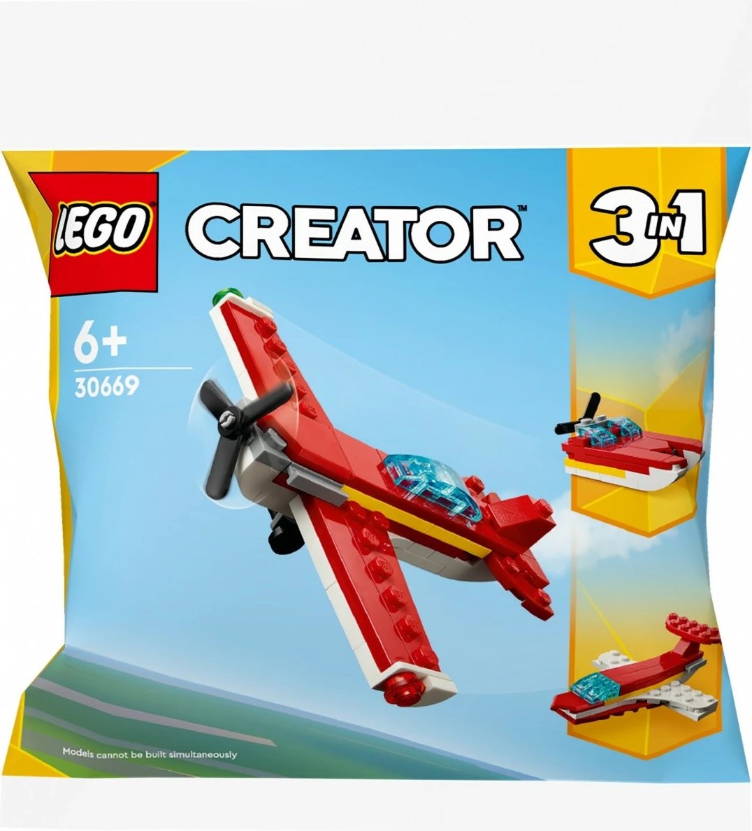 Set ndërtimi LEGO Creator 30669, 51 pjesë, i kuq, 3-në-1
