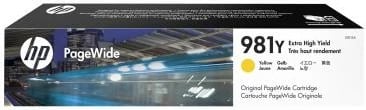 Kartrixh boje HP 981Y PageWide Extra High Yield 183 ml original verdhë