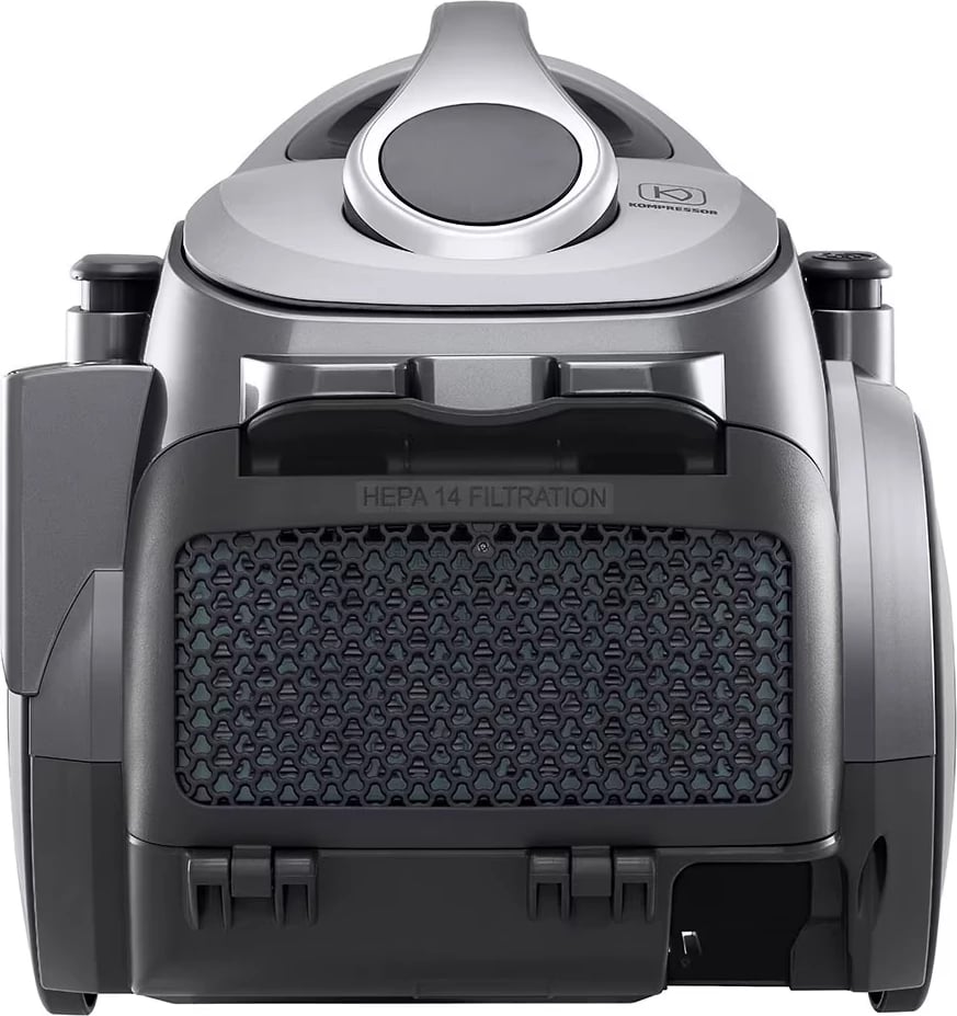 Fshesë me korrent, LG, VK8506NHA, bagless me Compressor, sistem filtrimi 2-shtresor, tub teleskopik, gri