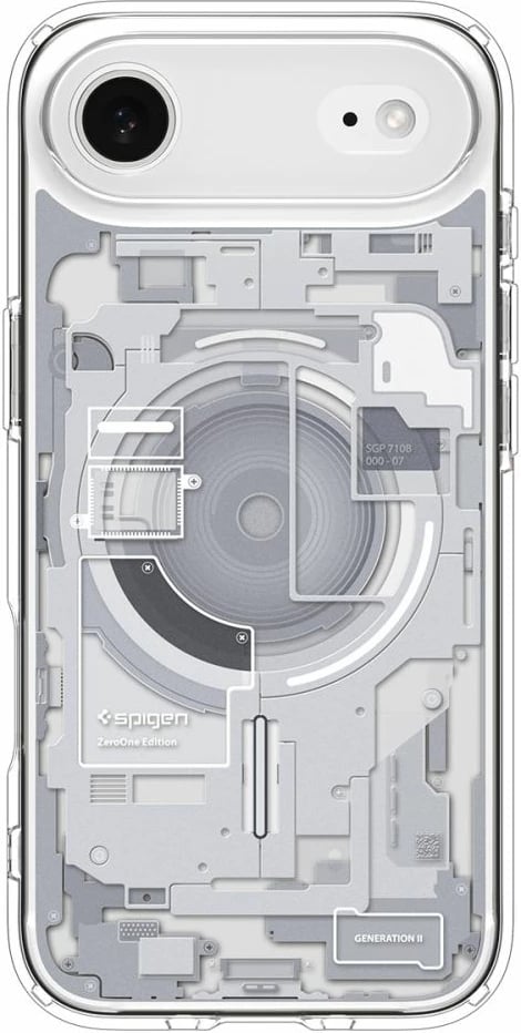 Mbështjellës Spigen Ultra Hybrid MagSafe për iPhone 17 Air, i bardhë