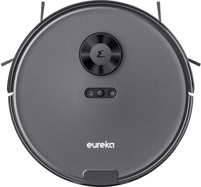 Robot pastrues EUREKA E10s me stacion vetë-shkarkues, 5200mAh, 4000Pa, i zi
