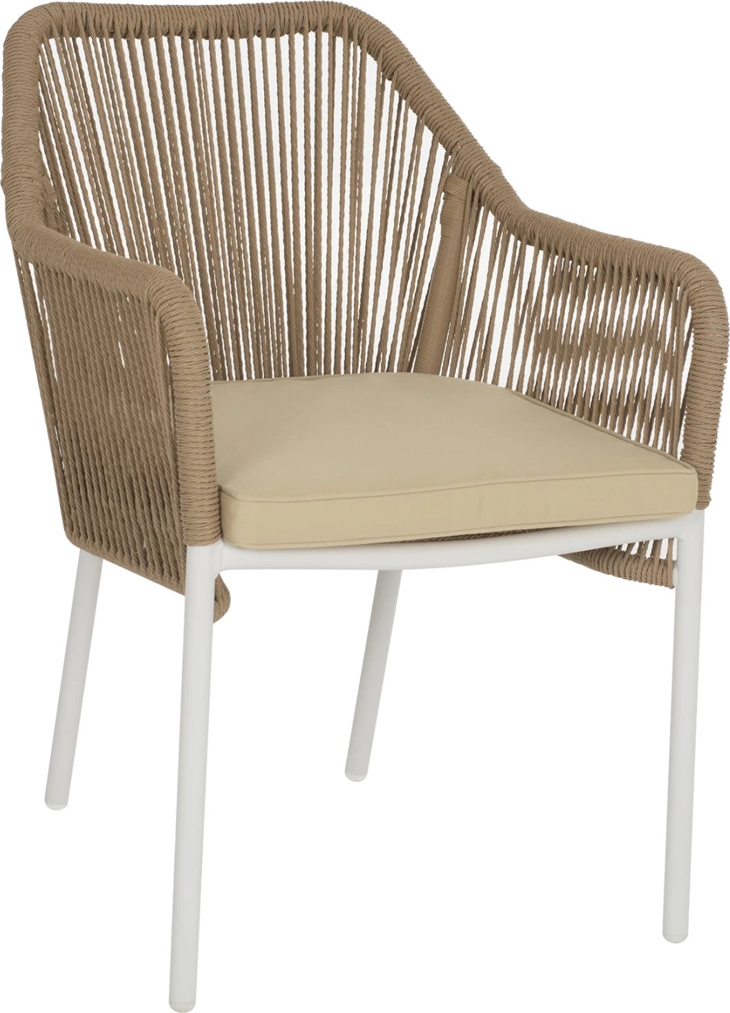 Karrige alumini FH5855.01 e bardhë me litar PE bexh 56x66x82