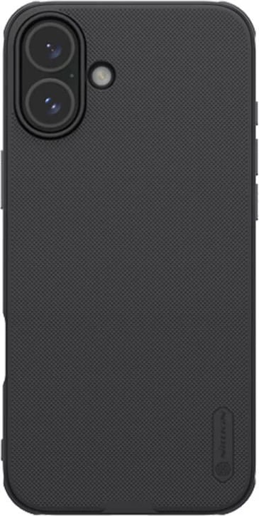 Mbështjellës Nillkin Super Frosted Shield Pro për iPhone 16 Plus, i zi