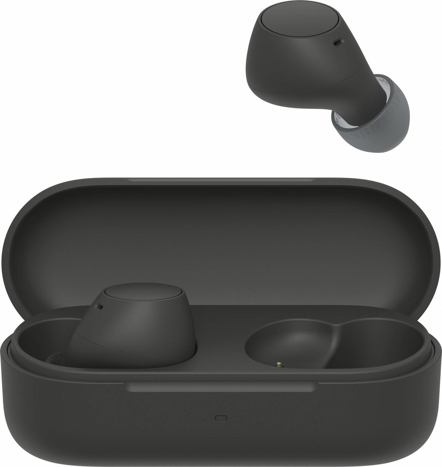 Kufje Sony WF-C510 TWS, Bluetooth 5.3, me kuti karikimi, të zeza