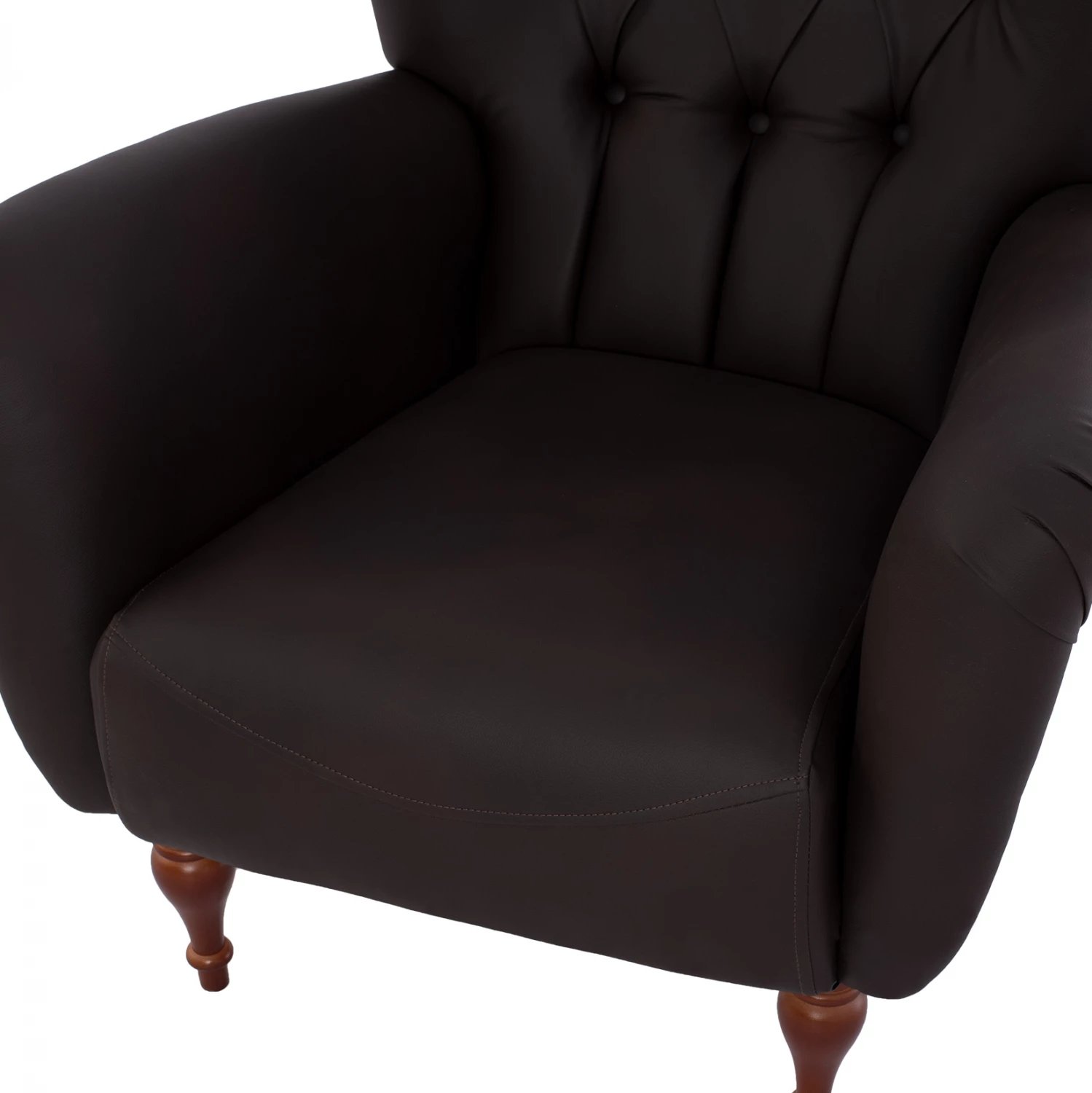 Bergere FH9217.03, stil Chesterfield, ngjyrë kafe, 87x88x100