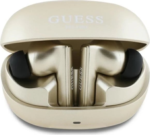 Kufje Bluetooth Guess GUTWST88MCTGD TWS me dokim, Capsule Printed Logo, ari Kufje Bluetooth Guess GUTWST88MCTGD TWS me dokim, Capsule Printed Logo, ari