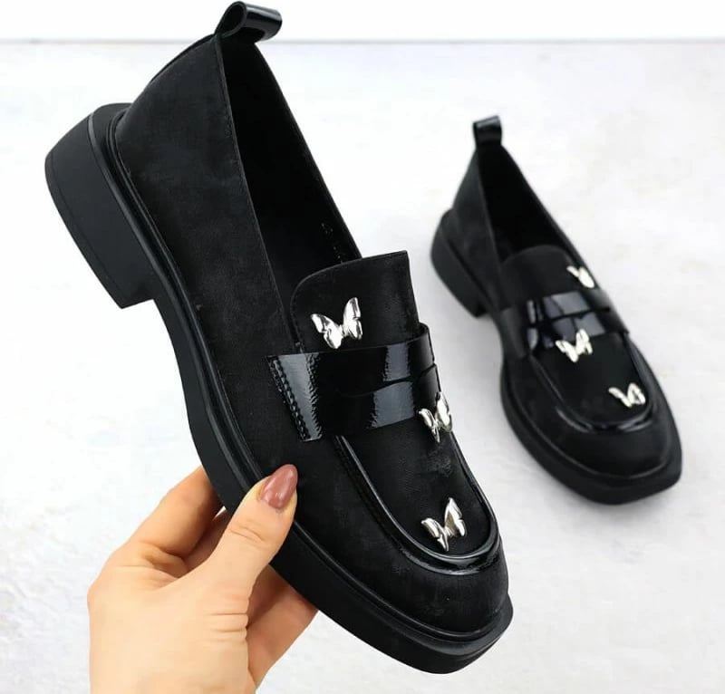 Këpucë Potocki SZ12650 për femra, të zeza