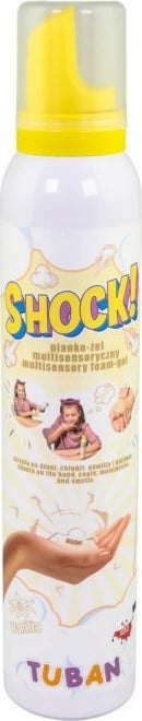 Shkumë-gel multisensor TUBAN SHOCK! Vanilla për fëmijë