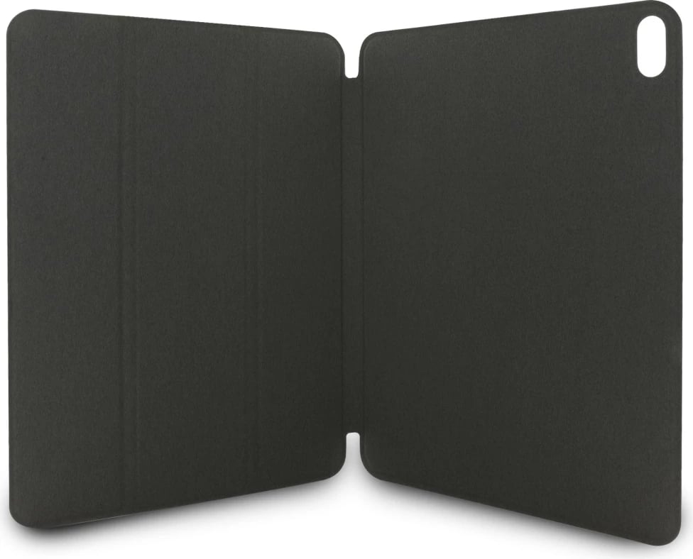 Mbështjellës Karl Lagerfeld Saffiano Magnetic Karl & Choupette për iPad Air 11" 2024, i zi