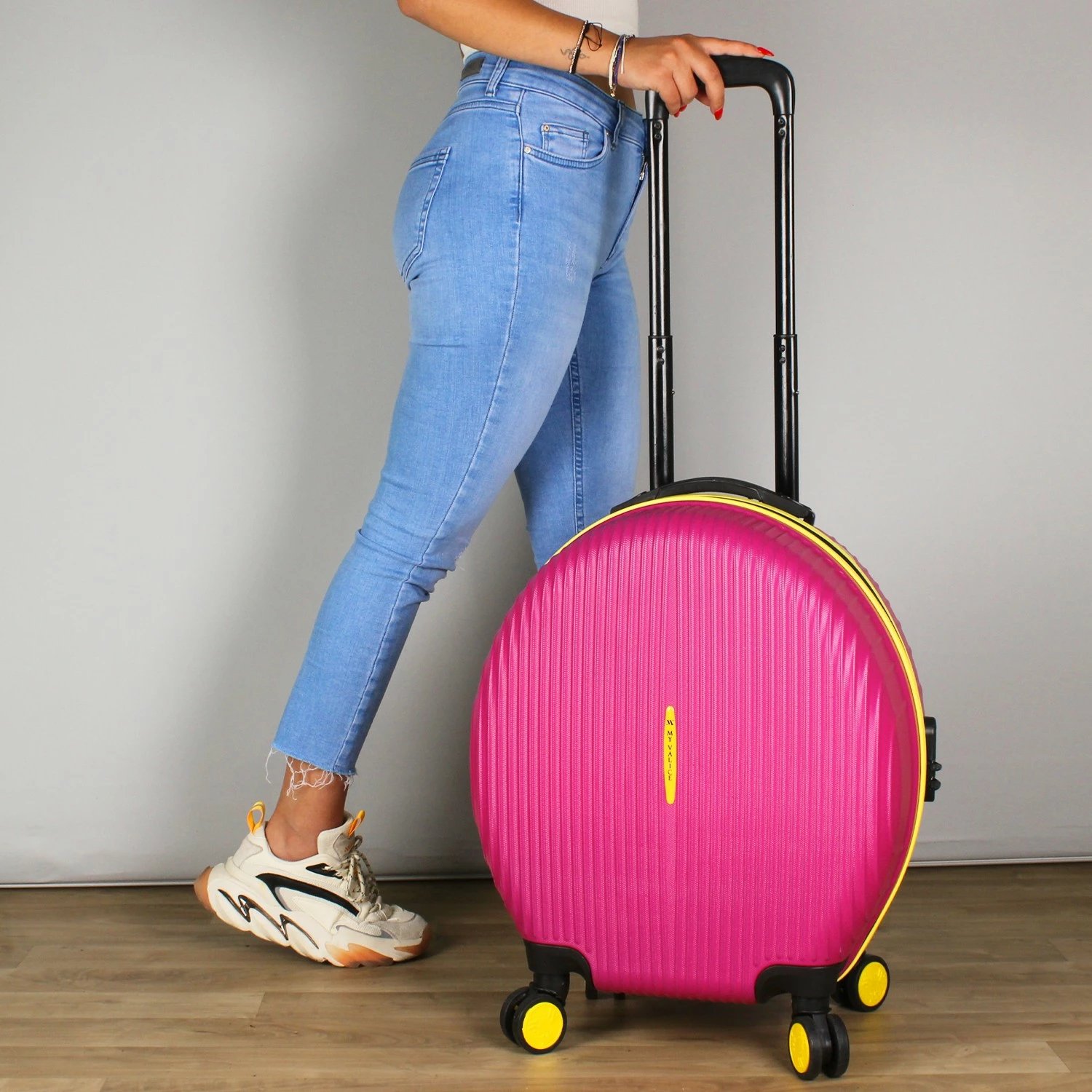 Valixhe udhëtimi Zoozie Bags, ngjyrë fuchsia, 2385