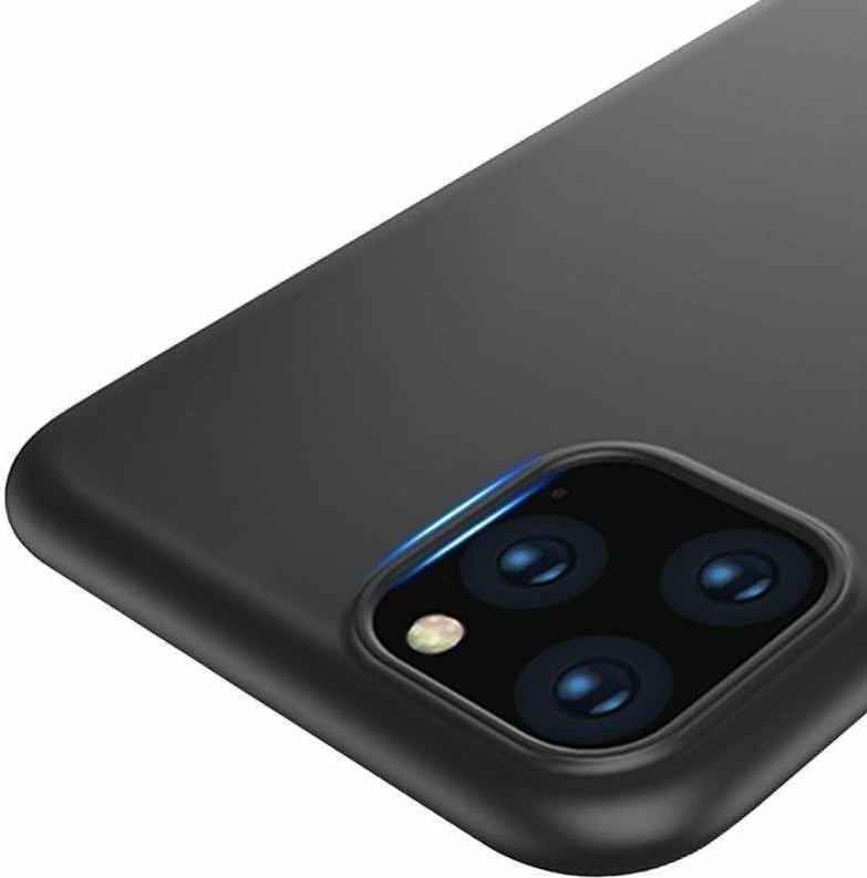 Mbështjellës fleksibil gel Hurtel për iPhone 15 Plus, TPU, i zi