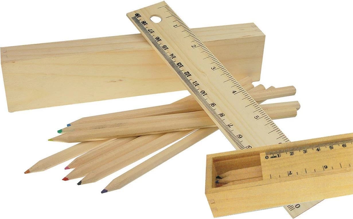 Lapsa me Ngjyra NEXT me vizore, në kuti druri, 8 Ngjyra