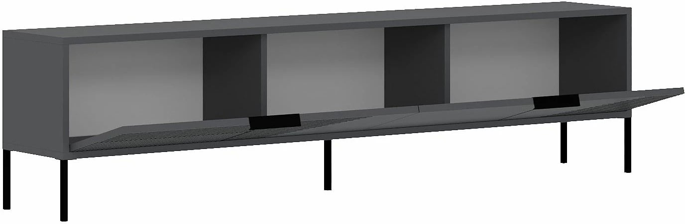 Komodë TV Skye Decor, ngjyrë antracit