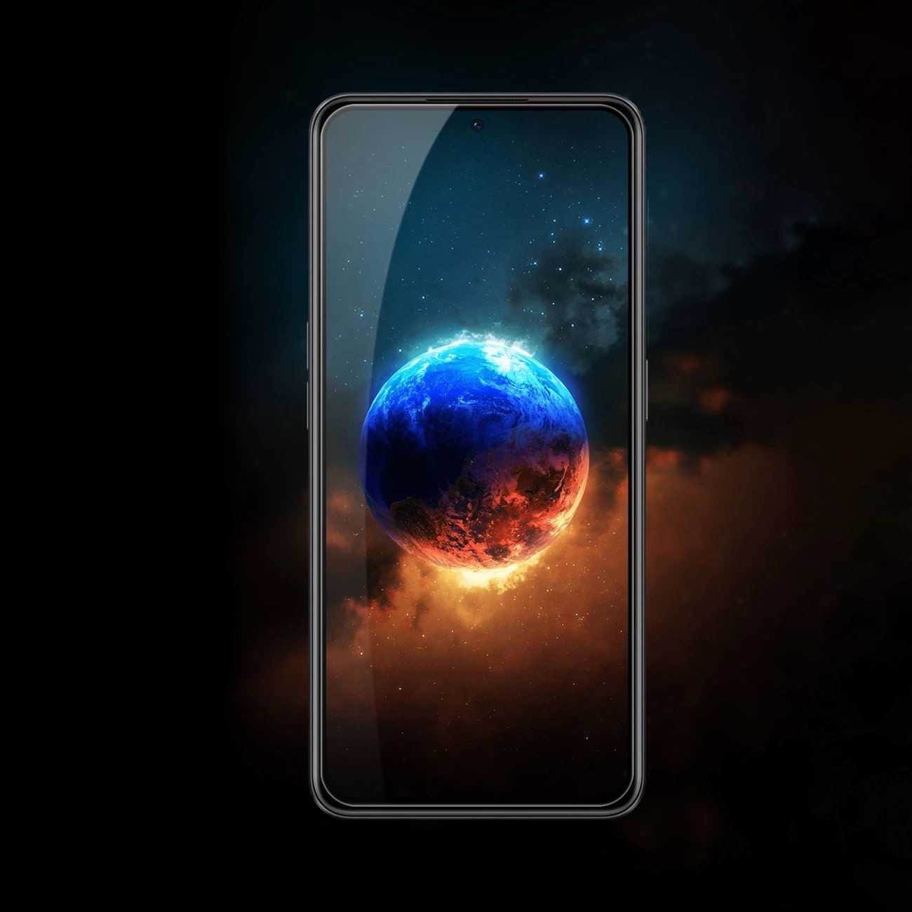 Xham i temperuar Nillkin CP+PRO për ekran të plotë, për OnePlus Ace, 0.2 mm, i zi