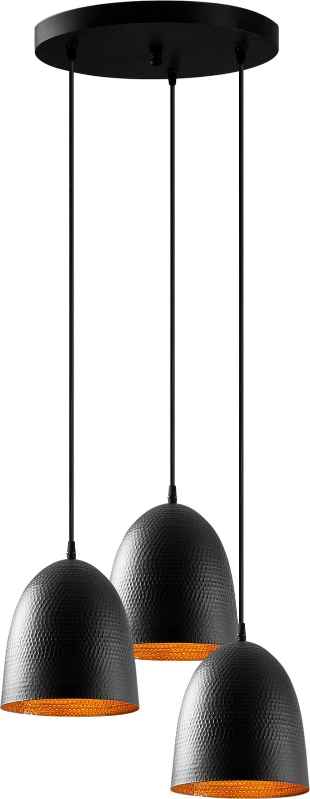 Llambë tavani moderne Opviq, Tattoo - 6168, ngjyrë e zezë