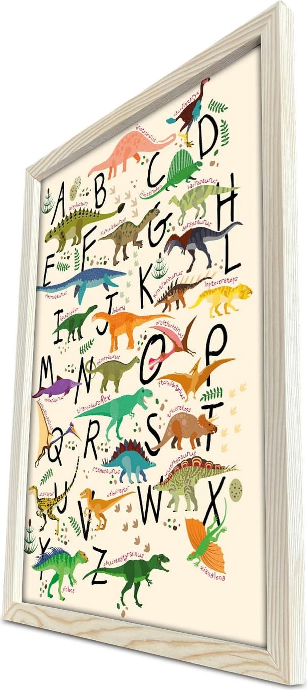 Pikturë dekorative me kornizë MDF, shumëngjyrëshe, Wallity, 38x53cm