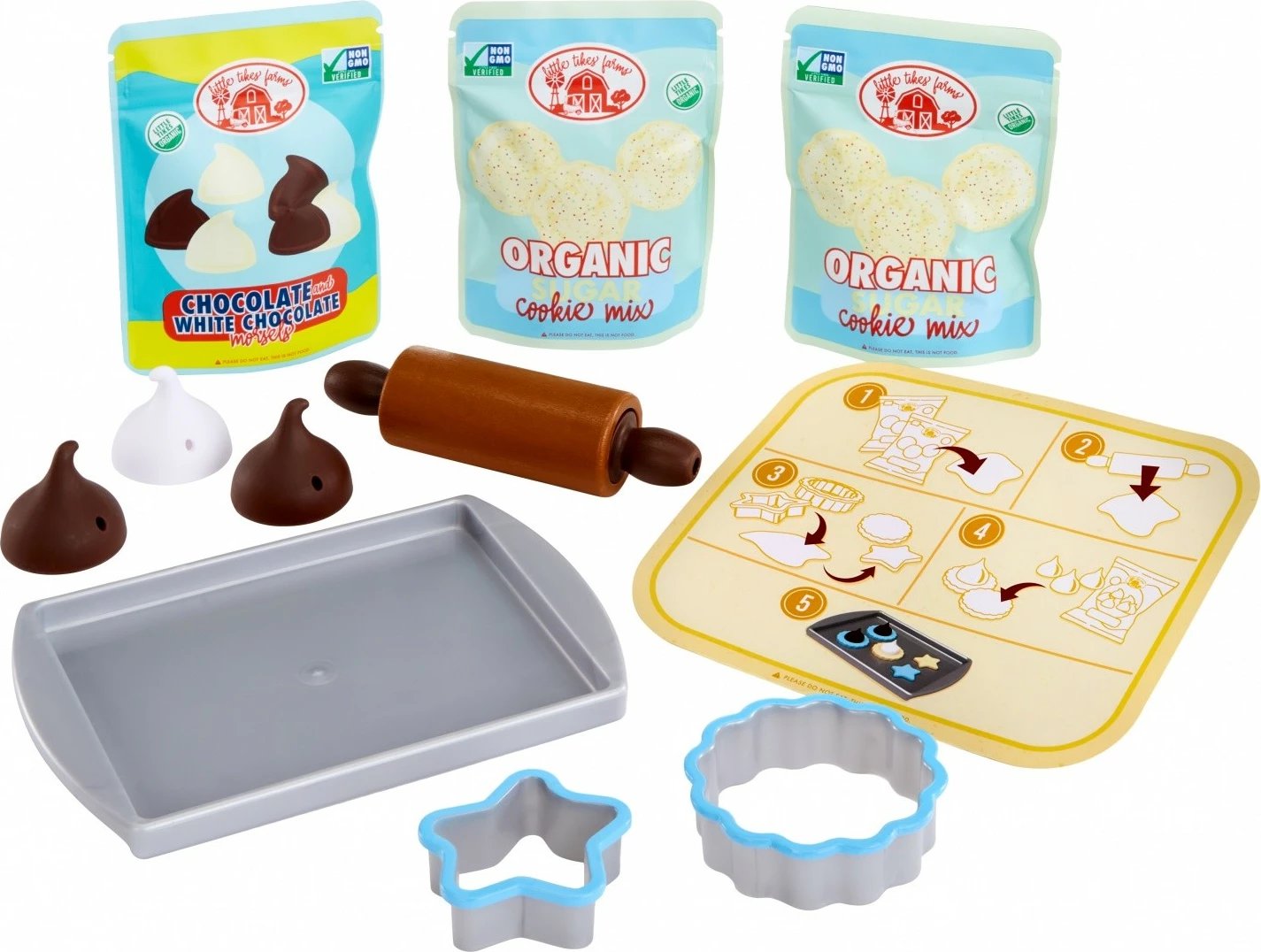 Set lodrash Creative Chefs Cookies Little Tikes, shumëngjyrësh