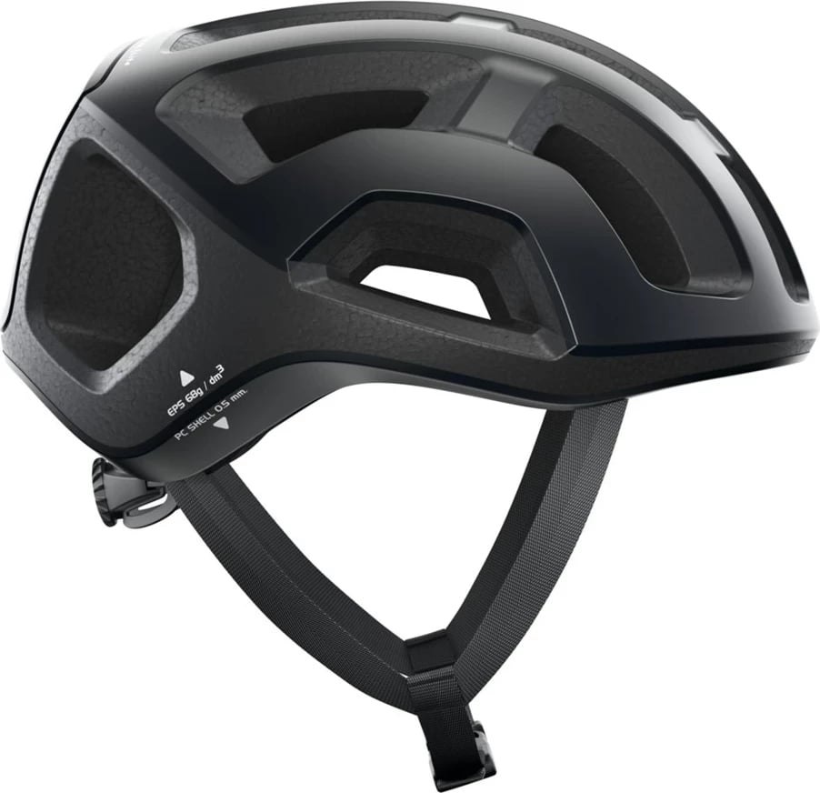 Helmetë POC Ventral Lite, për të rritur, e zezë