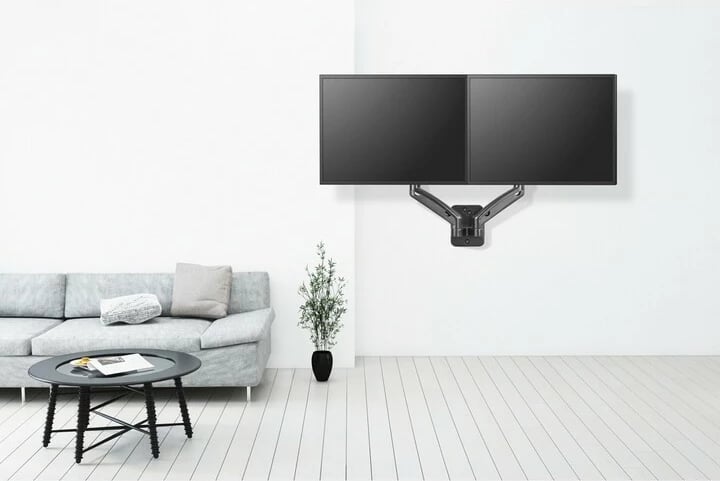 Mbajtëse për dy monitorë 13"-32" STELL SOS 1820 - E zezë