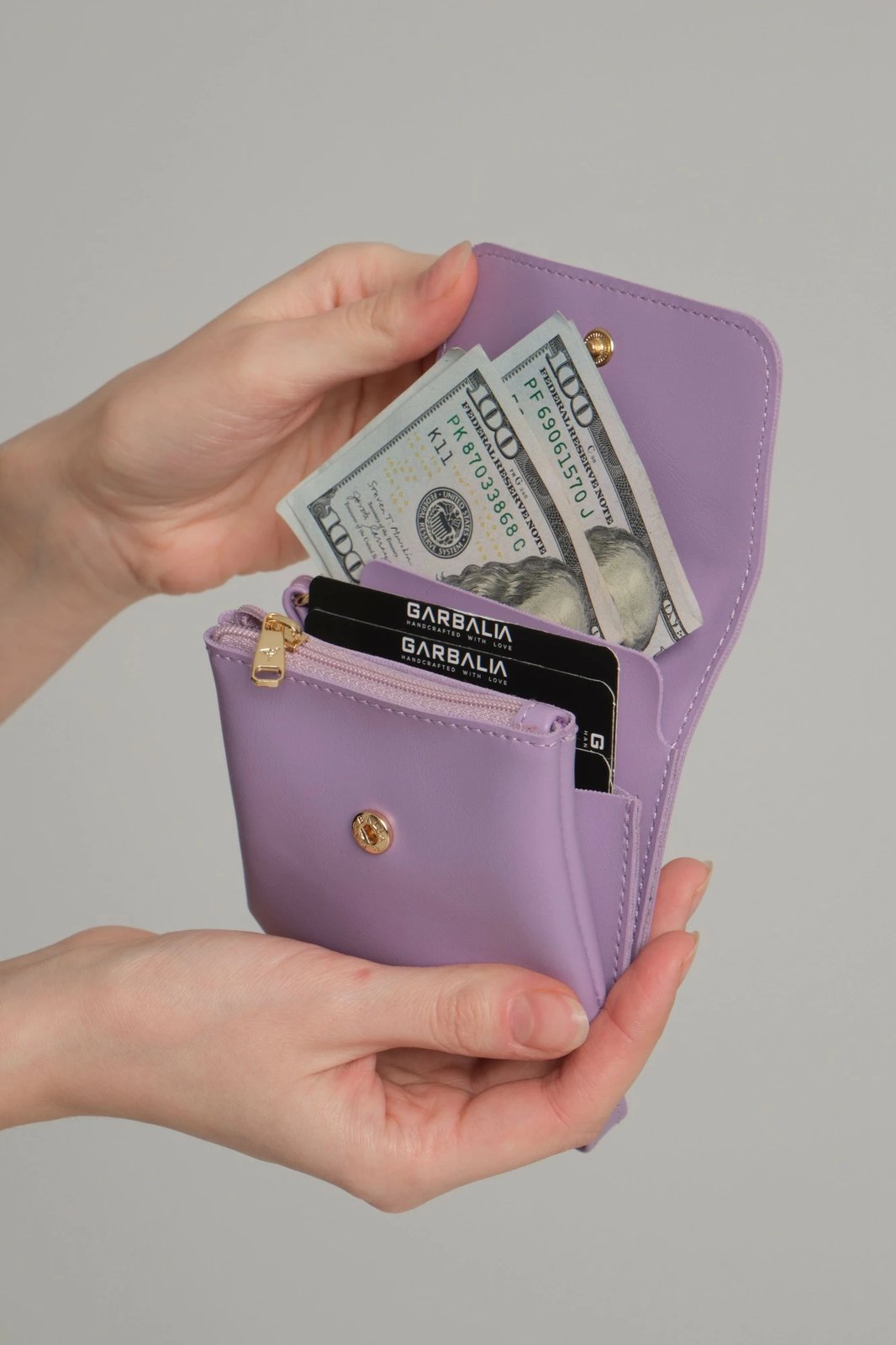 Portofol për gra, ngjyrë lejla, Zoozie Bags, Mini Best