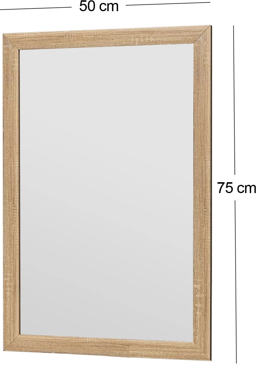 Pasqyrë për komodinë, ngjyrë natyrale, Skye Decor