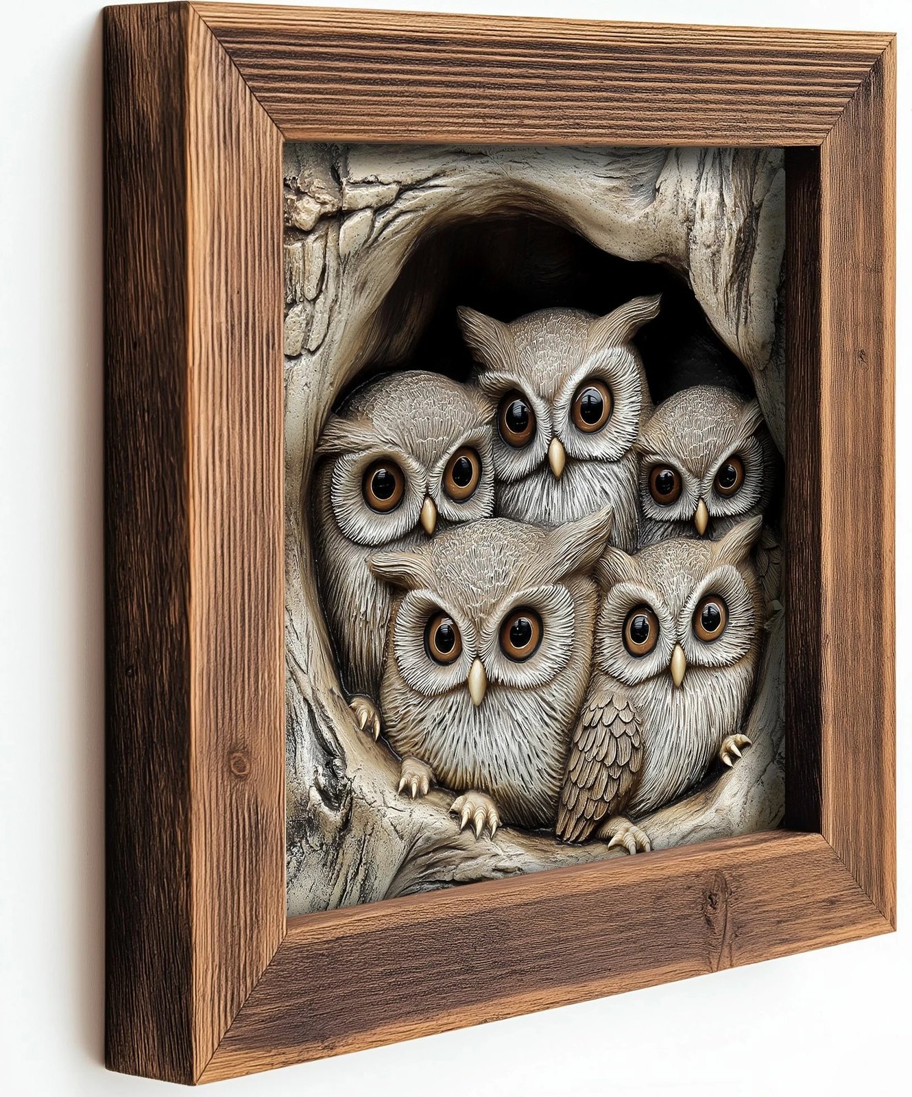 Pikturë dekorative me kornizë MDF, shumëngjyrëshe, Wallity, UKZM085