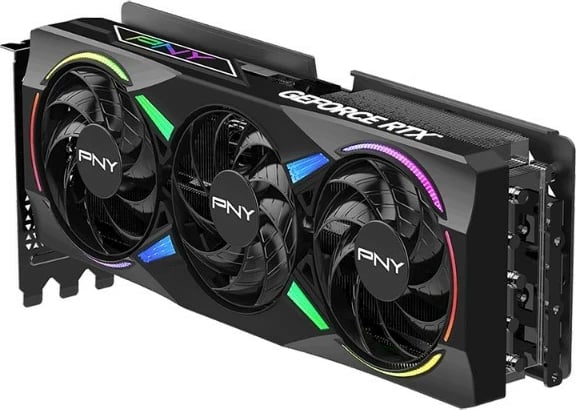 Kartelë grafike PNY GeForce RTX 5070 Ti OC 3F ARGB, 16 GB, 256-bit, 3 ventilatorë