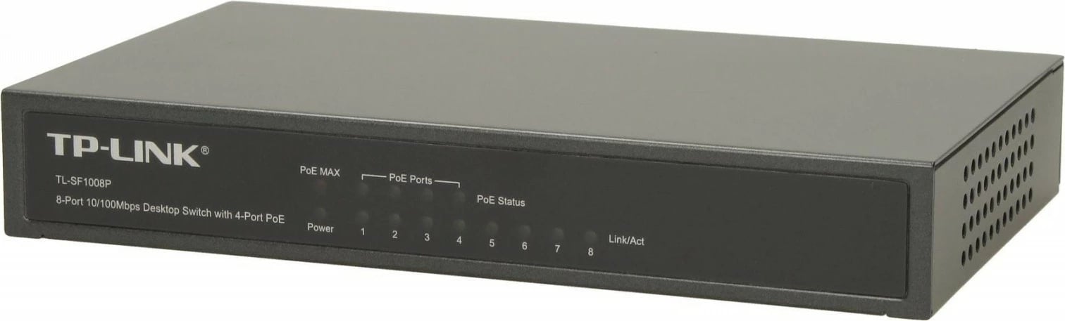 Switch TP-LINK TL-SF1008P, 8 porta, PoE, Desktop, i zi