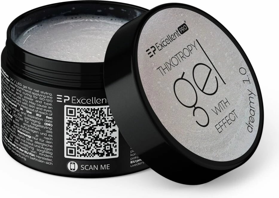 Xhel ndërtues për thonj Excellent PRO Dreamy 1.0 për femra, 50g