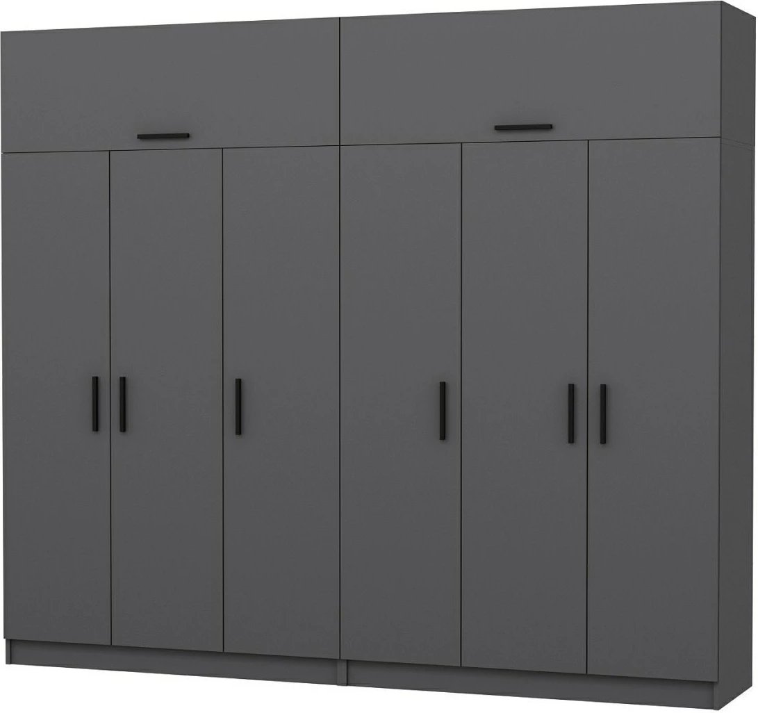 Dollap Skye Decor, ngjyrë antracit, 5267